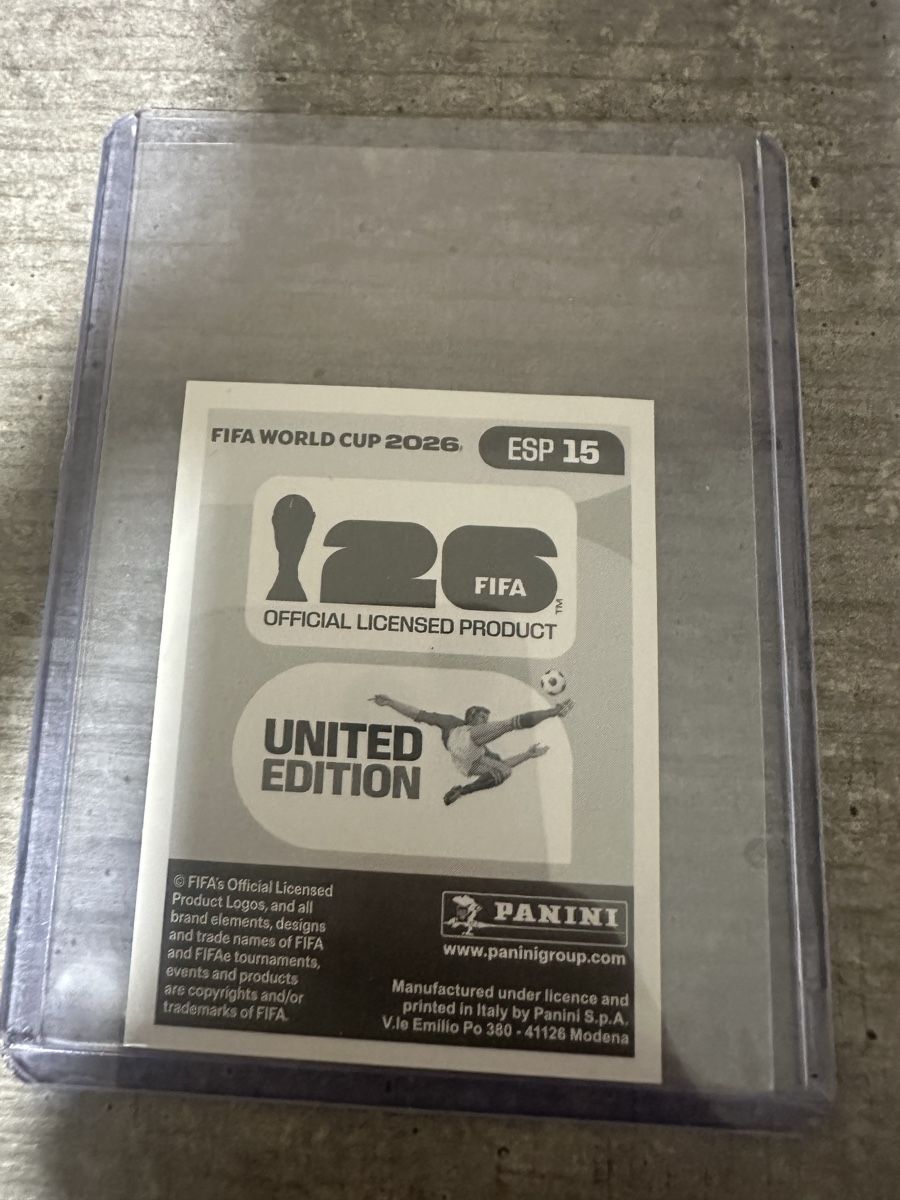 Panini Carte collezionabili: ESP 15 , FIFA WORLD CUP 2026 PANINI  – Nuovo (secondo la descrizione) da Frauenfeld venduto da 1PegPeg1 1