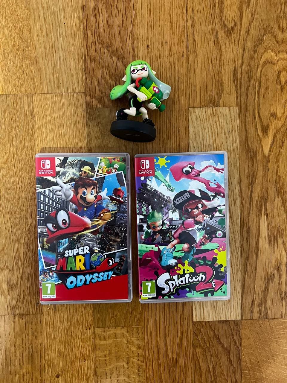 Nintendo Spiele: Super Mario Odyssey und Splatoon 2 – Gebraucht aus Roggwil TG von
