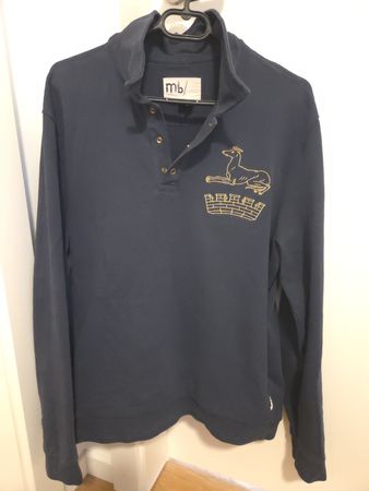 Ted Baker Men's Navy Long Sleeve Top - Size M