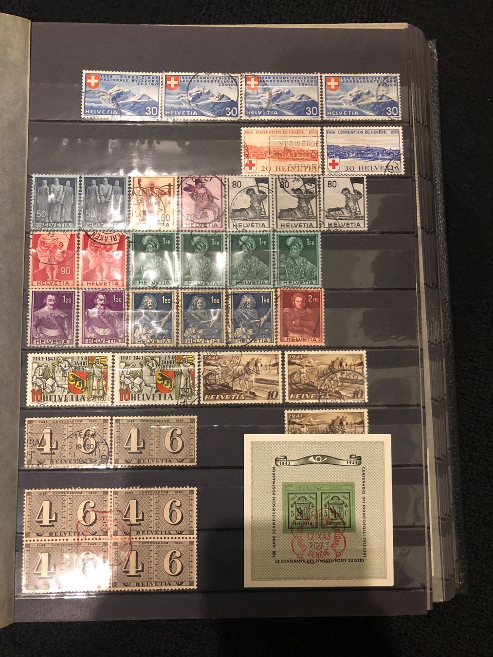 Album: Briefmarken- und Ersttagsbriefe Sammlung – Usato da Davos Clavadel venduto da panorama01 7
