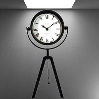 🖤 Stilvolle Schwarze Standuhr - Zeitlos und Dekorativ! 🕑💫
