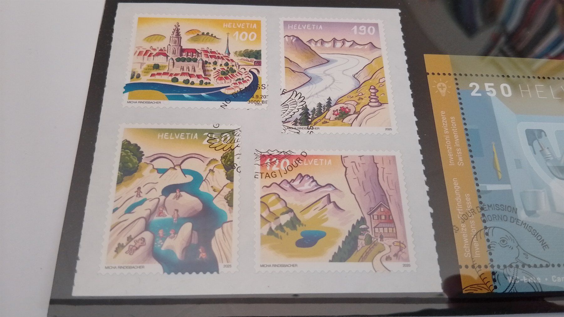 Tutti i francobolli: ausgabeset 3/2025 et-stempel – Nuovo (secondo la descrizione) da Zürich venduto da var_gmw9 4