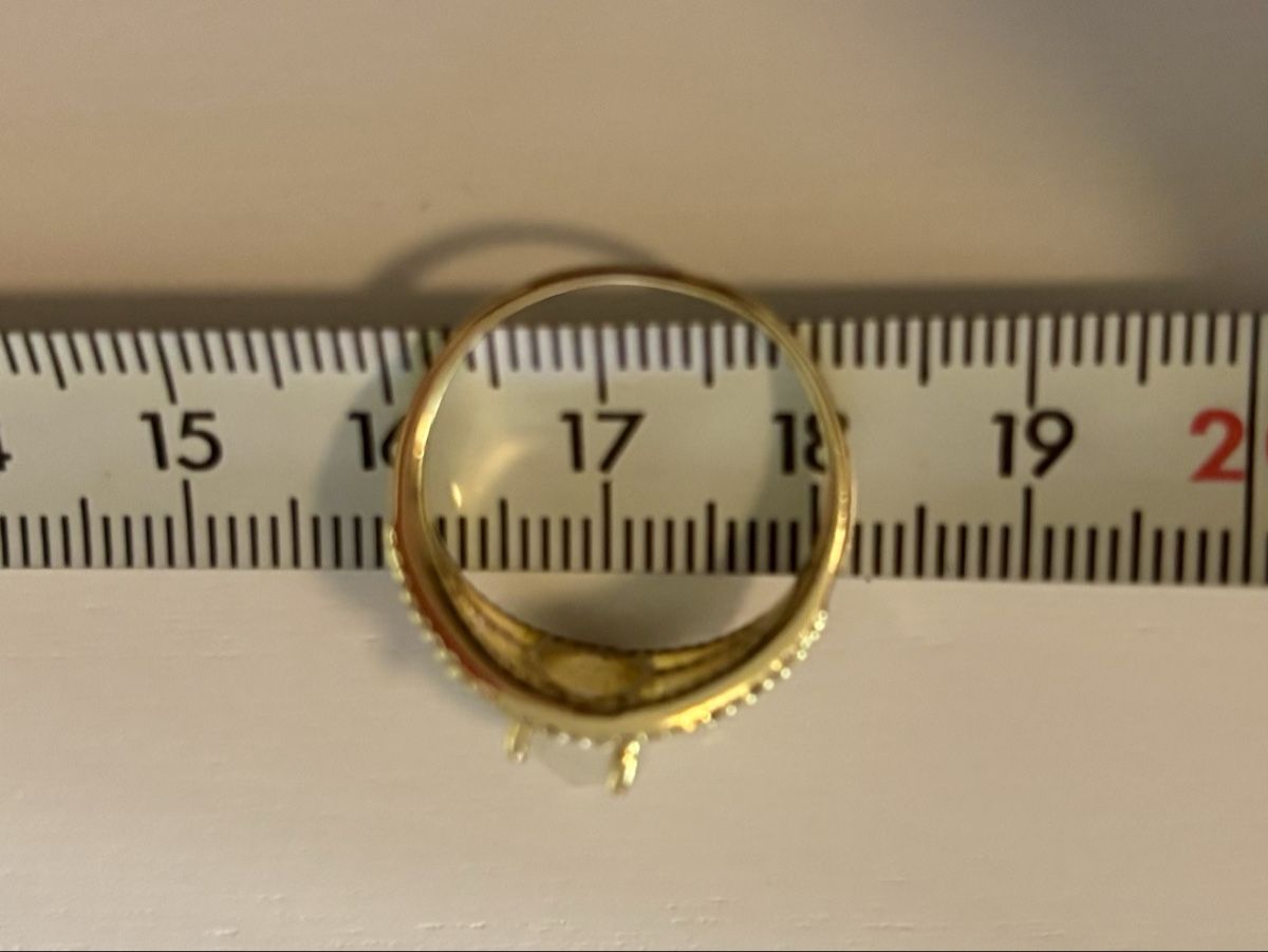 Ringe: Ring 4erSet vergoldet ungetragen – Neu (gemäss Beschreibung) aus Baden von Tiffany6878 7