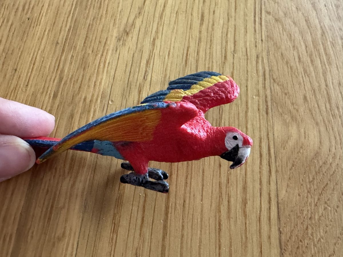 Schleich Giocattoli: Schleich Ara Papagei – Usato da Zürich venduto da wtpooh 2