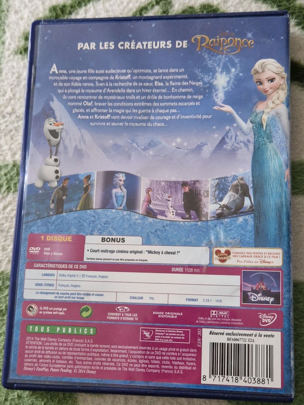 Tutti i DVDs: Dvd Disney – Usato da Couvet venduto da Pioune 1