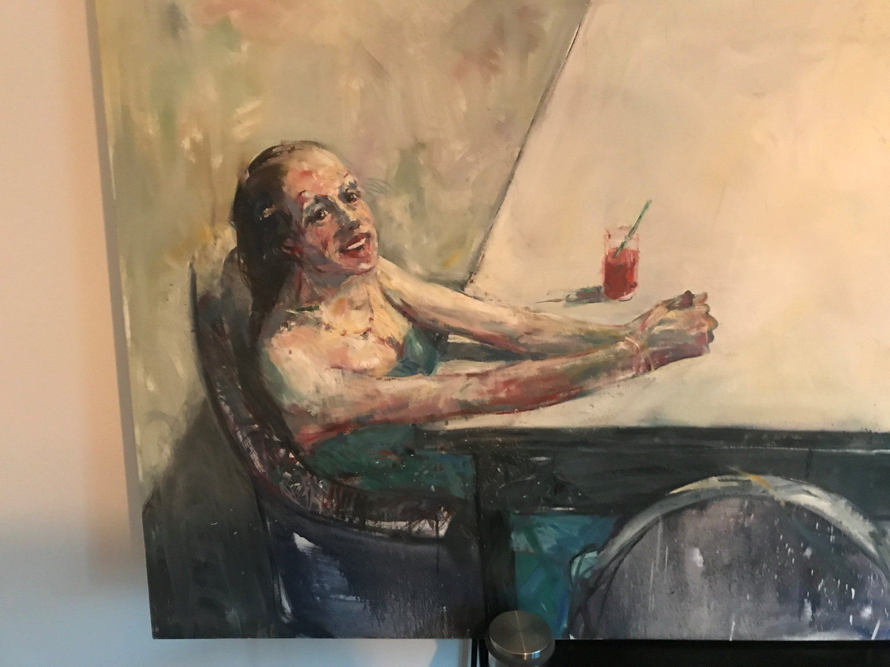 Gemälde: Robert Indermaur, Table lX, 1992, 2.0m x 1.3m, Original – Neu (gemäss Beschreibung) aus Domat Ems von allblack01 3