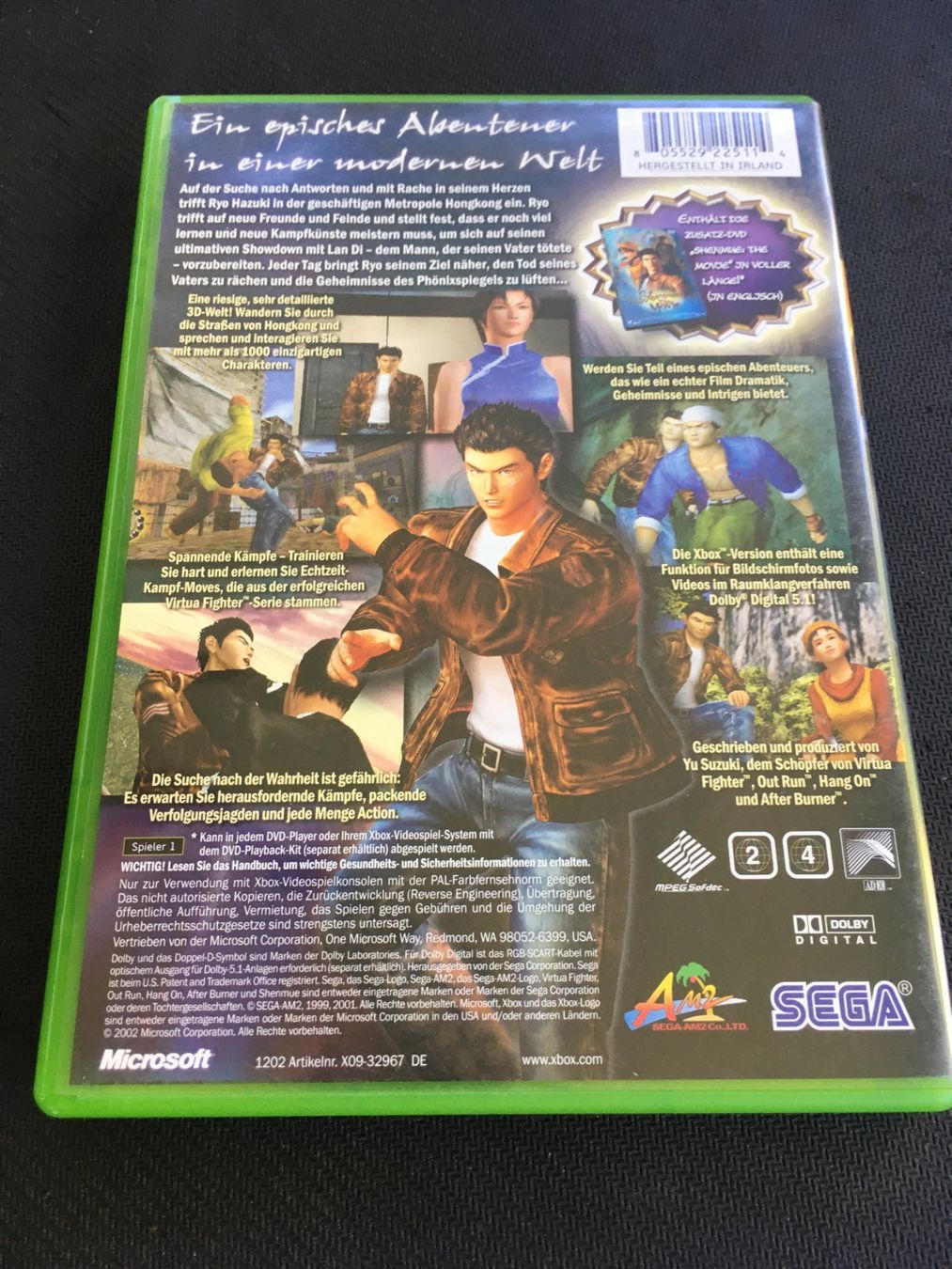 Microsoft Giochi: Shenmue II - Xbox – Usato da St.Gallen venduto da sjosjo 1