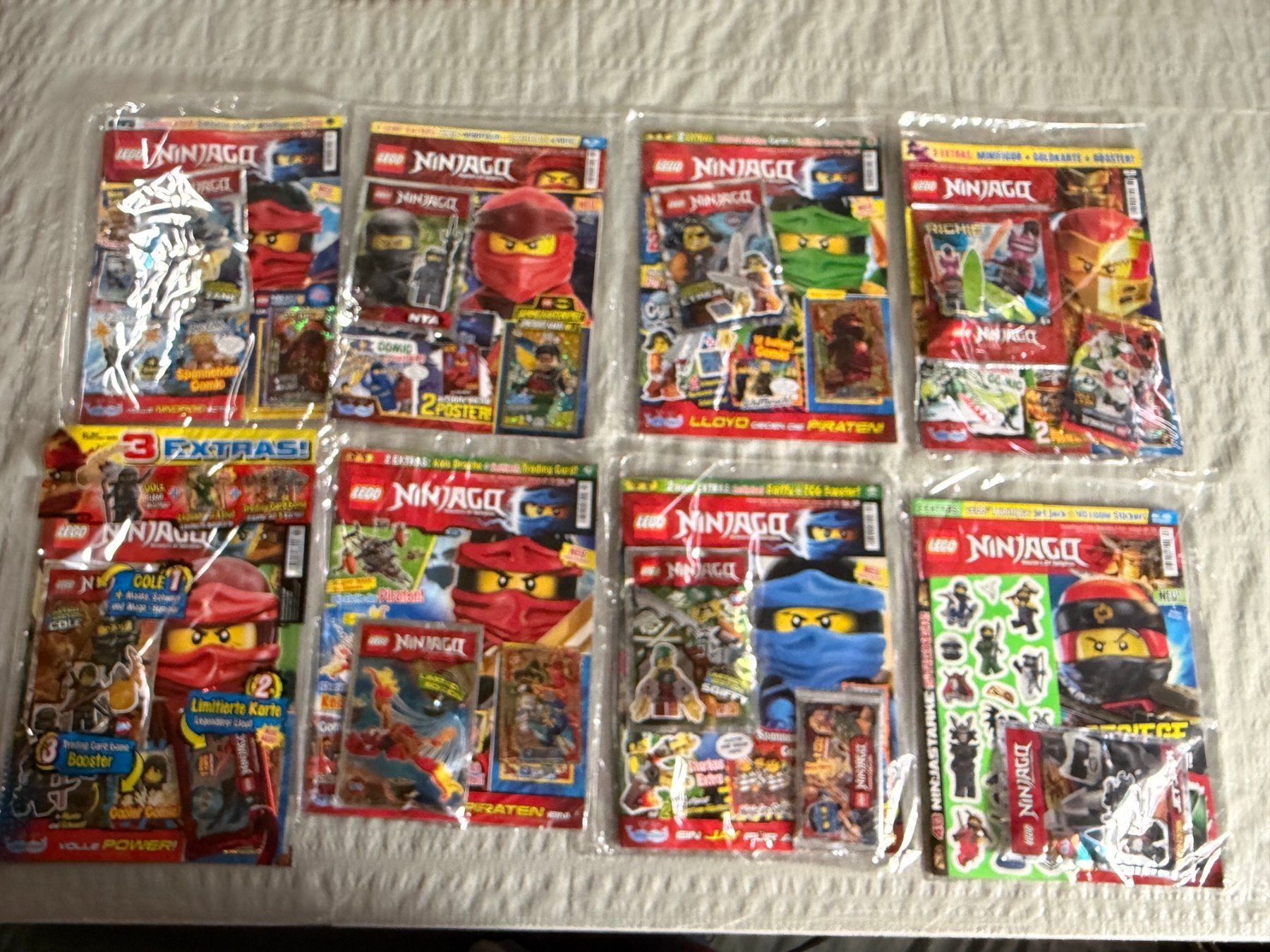 Fumetti: LEGO NINJAGO HEFTE EINGESCHWEISST 8 STK – Nuovo e nell'imballaggio originale da Frick venduto da RC2367