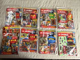 LEGO NINJAGO HEFTE EINGESCHWEISST 8 STK