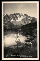 Arolla, Lac de Prez-Gras et Aiguille de 