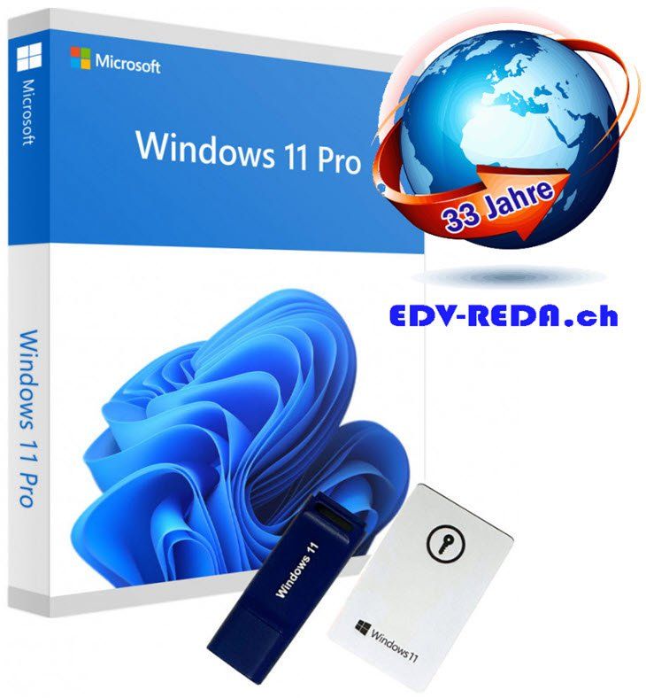 Microsoft Software: WINDOWS 11 PRO OEM 64 BIT USB + LIZENZ KEY – Nuovo (secondo la descrizione) da Langenthal venduto da Reda 2