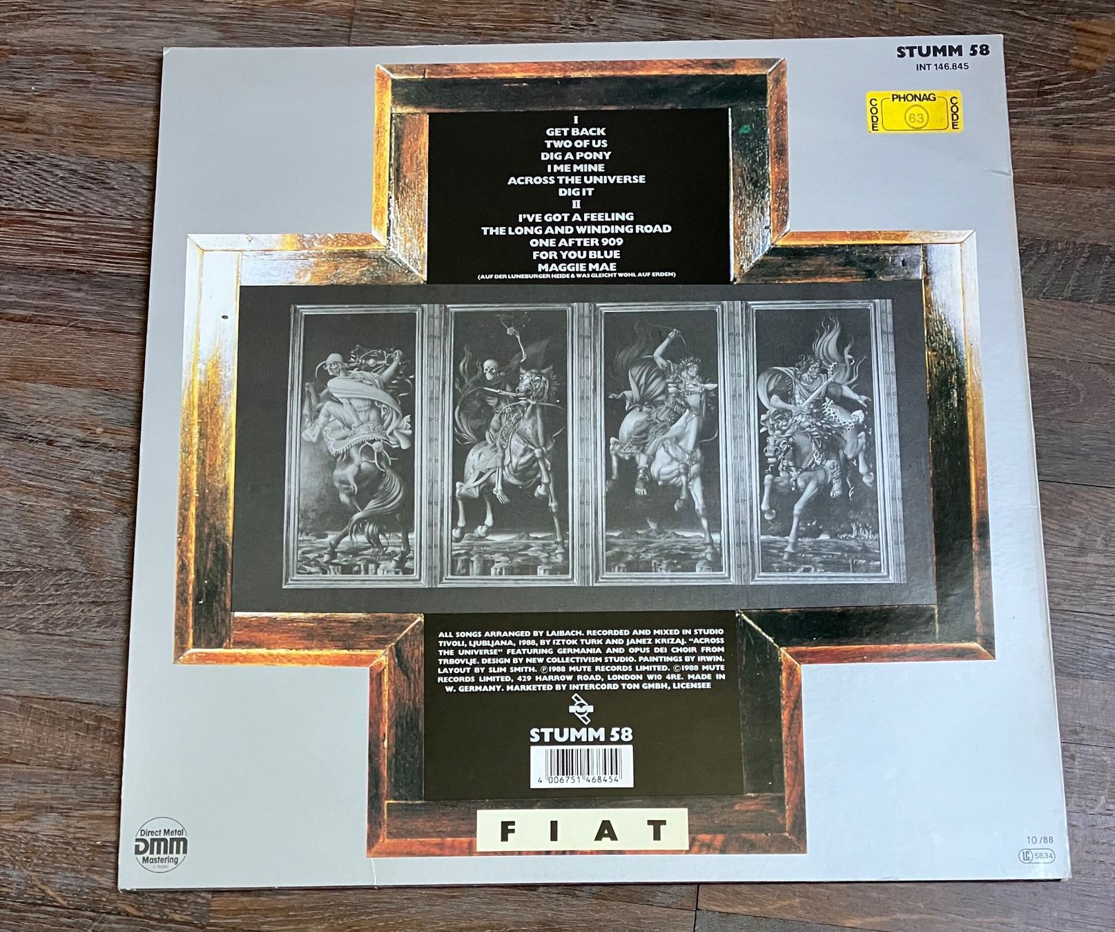 Dischi in vinile: LAIBACH - LET IT BE – Usato da steffisburg venduto da Dstauffer 2