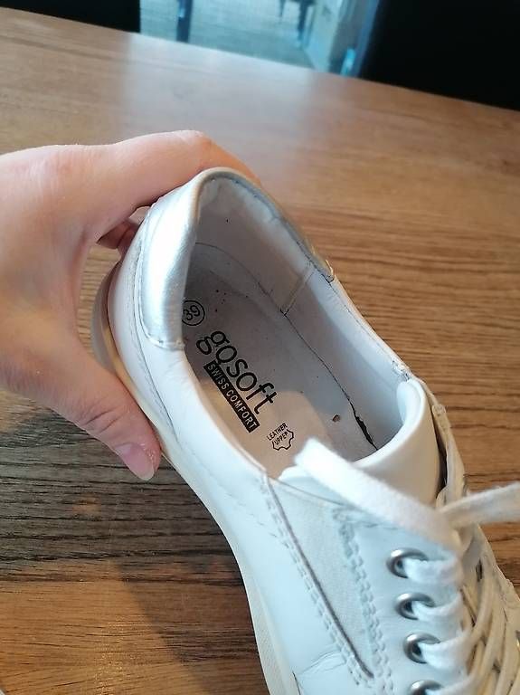 Scarpe da donna: Lederschuhe weiss Gr. 39 – Usato da Steinen venduto da Jules_Sch 3