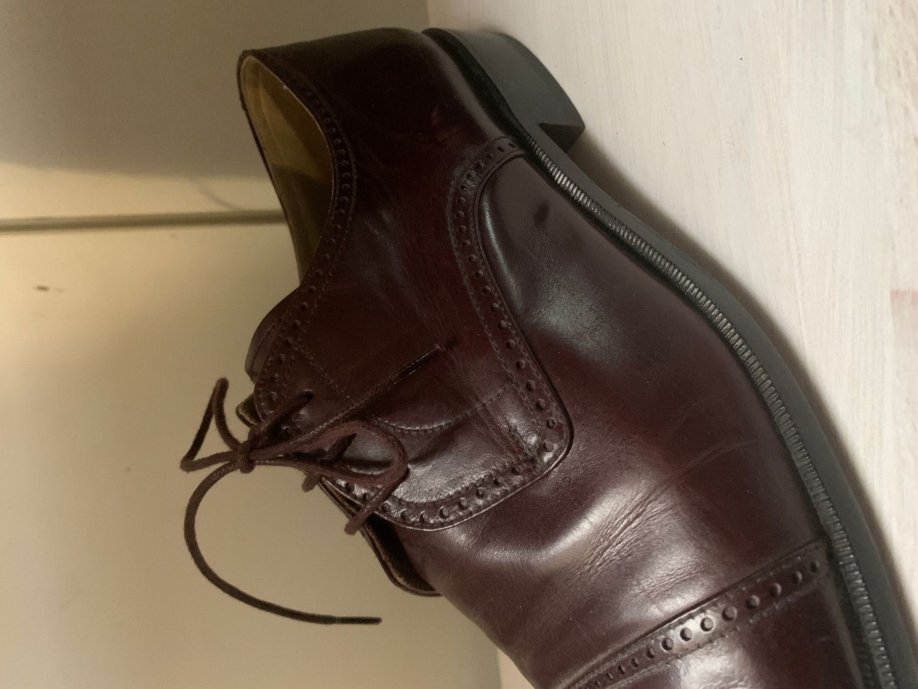 Scarpe da uomo: Herrenschuh MAESTRO EUGENIO  rotbraun Grösse 41 – Usato da St. Gallen venduto da Miousch 4