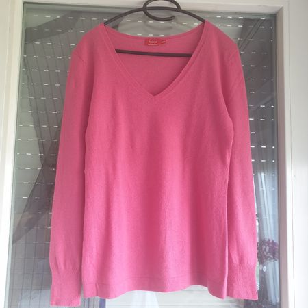 TISSAIA Kaschmirpullover Gr. 44 in pink
