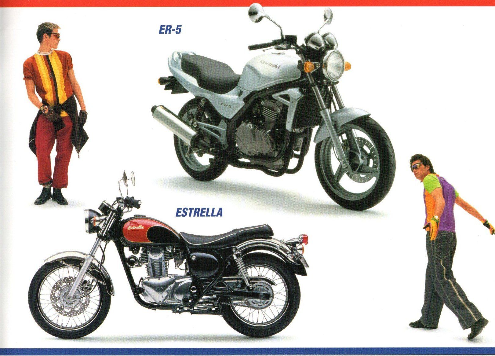 Kawasaki Strada: Kawasaki Modellprogramm 1998 - Originalprospekt – Usato da Malans GR venduto da Chueche427 6