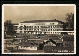 AK Bern, Loryspital mit Strassenpartie