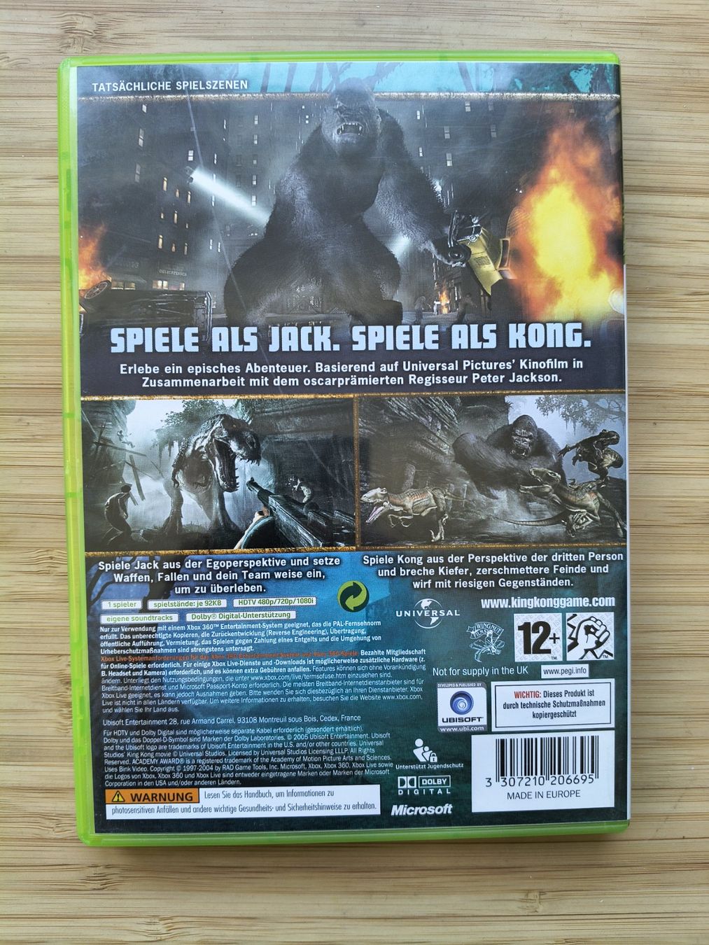 Giochi: Peter Jackson's King Kong (XBox 360) – Usato da Riedholz venduto da ste_96cd 1