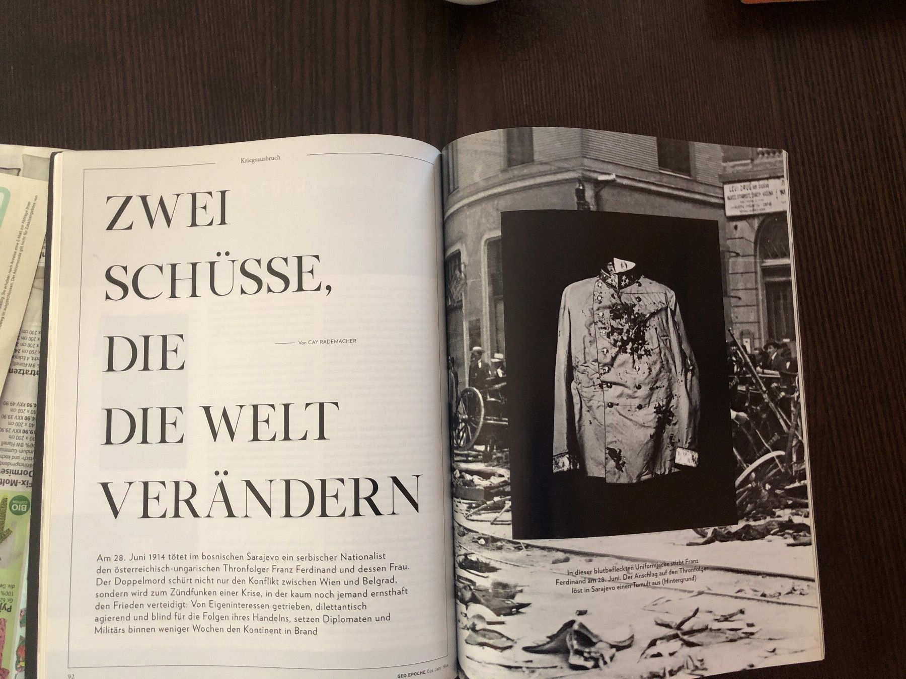 Zeitschriften & Magazine: Geo Epoche: 1914, Das Schicksalsjahr – Gebraucht aus Erlinsbach SO von Silverstorm 2