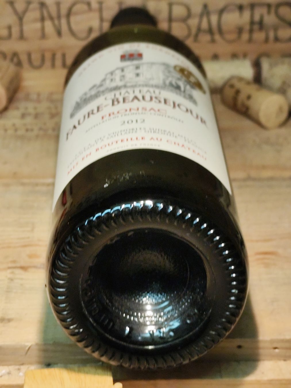 Vino: 2012 Chateau Faure-Beausejour – Nuovo e nell'imballaggio originale da Büsserach venduto da Vintage-vins 3