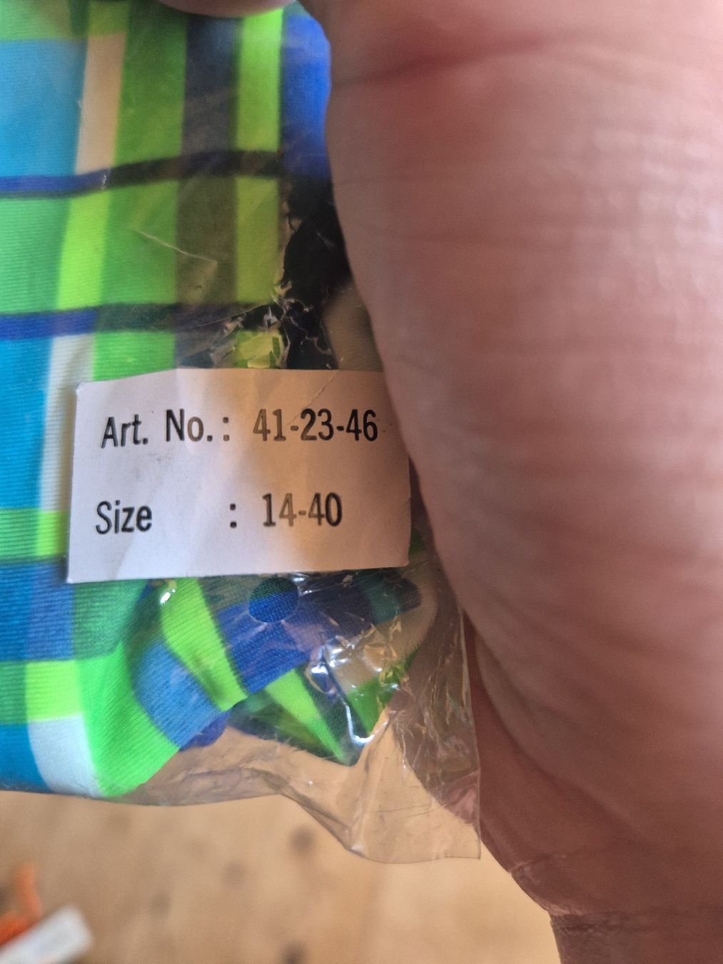Costumi da bagno & Bikini: Bikini Beach Wave, Gr. 14-40, kariert, Neu & Original! – Nuovo e nell'imballaggio originale da Grandval venduto da JeroenK 1
