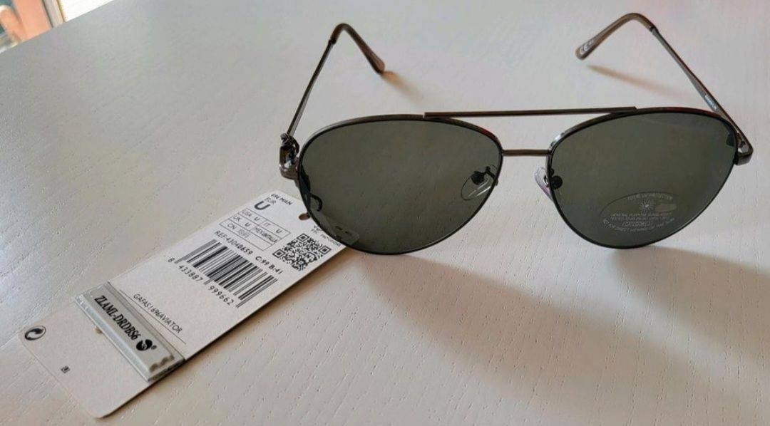 Mango Occhiali & Lenti: Mango Man Aviator Sonnenbrille 43040659 Neu – Nuovo e nell'imballaggio originale da Kaiseraugst venduto da Amante85 6