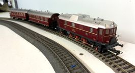 Trix Fleischmann analog= schönes Zügli mit V 140 001 Diesel