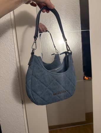 Valentino Handtasche Jeansoptik gesteppt neuwertig