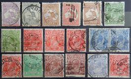 Australien Lot mit alten Werten XV