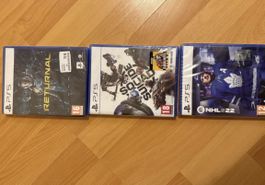 3 Neue ungeöffnete Spiele für PS 5