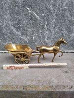 Horse cavallo Pferd massive  messing vintage