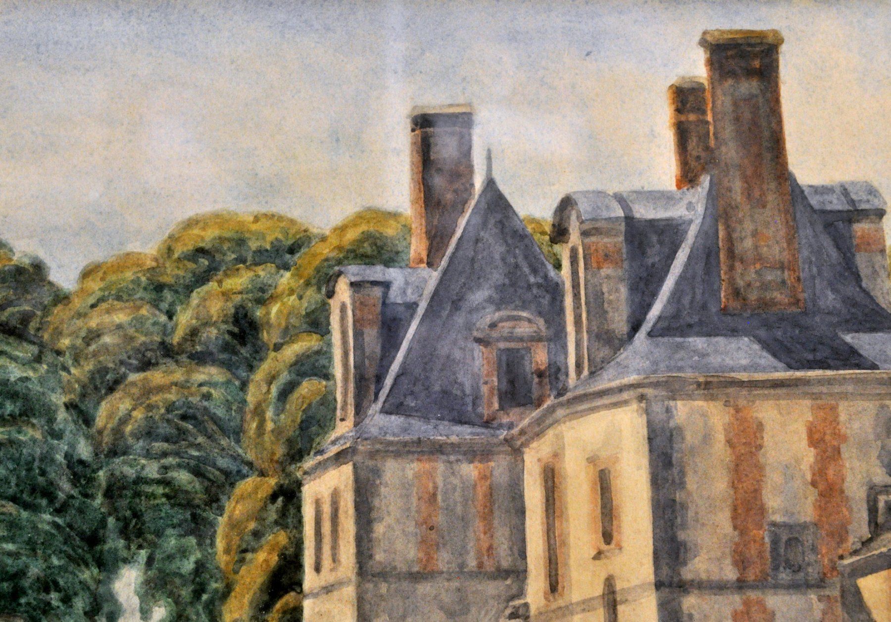 Tableaux: Aquarelle signée Pierre Desaules – D'occasion à Neuchâtel par Neuchatel 4