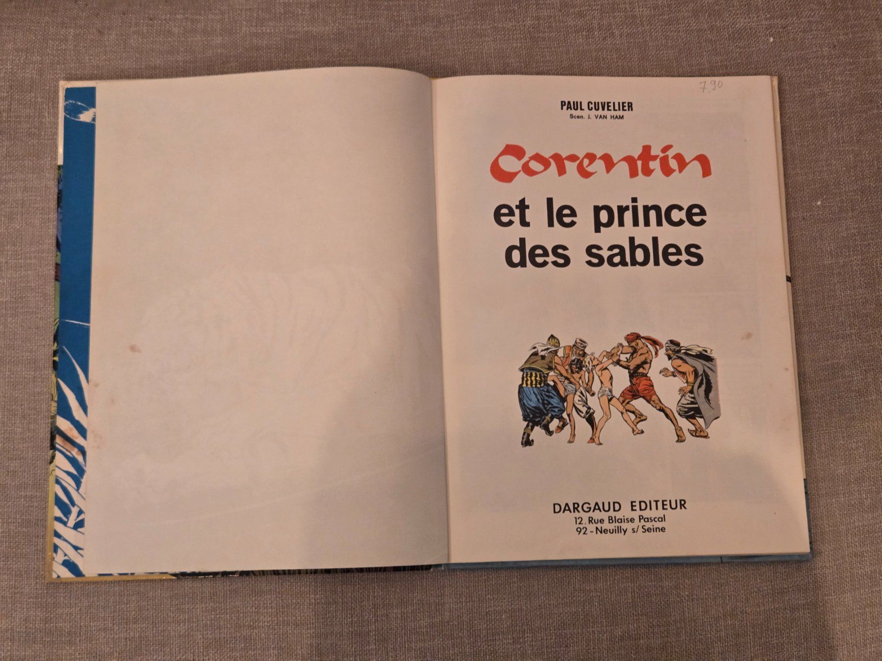 Comics: Corentin et le prince des sables – Gebraucht aus Crémines von Blakedrake 5