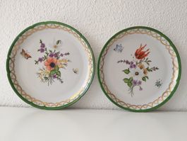 SUISSE LANGENTHAL 2 x assiettes murales / Wandteller (1977)