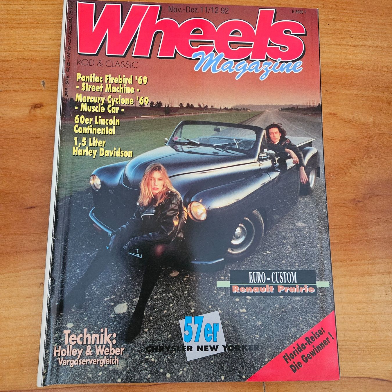 Riviste & Magazine: 6 Stück Wheels Magazine Rod & Classic1992 – Usato da St.Gallenkappel venduto da RocknSkull