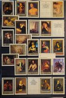 UdSSR Eremitage Kunst Gemaelde 22V MNH** POSTFRISCH Lot Top