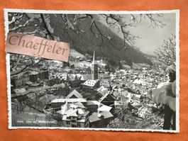 1948 Chur mit verschneiter Martinskirche!