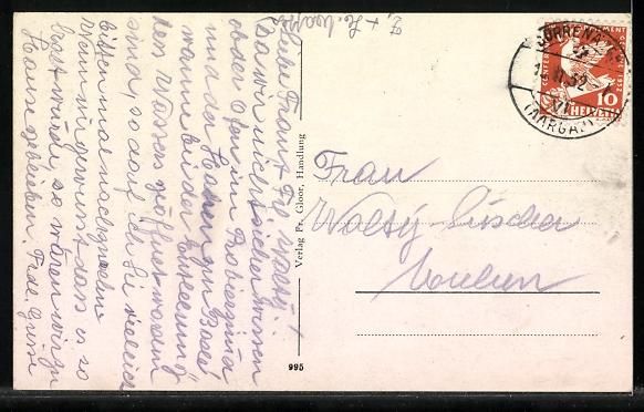 Cartoline postali: AK Dürrenäsch, Strassenpartie im Dorf – Usato da Berlin venduto da bartko-reher 1