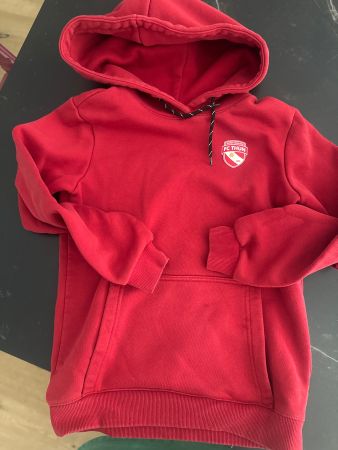 Kapuzenpullover FC Thun rot guter Zustand