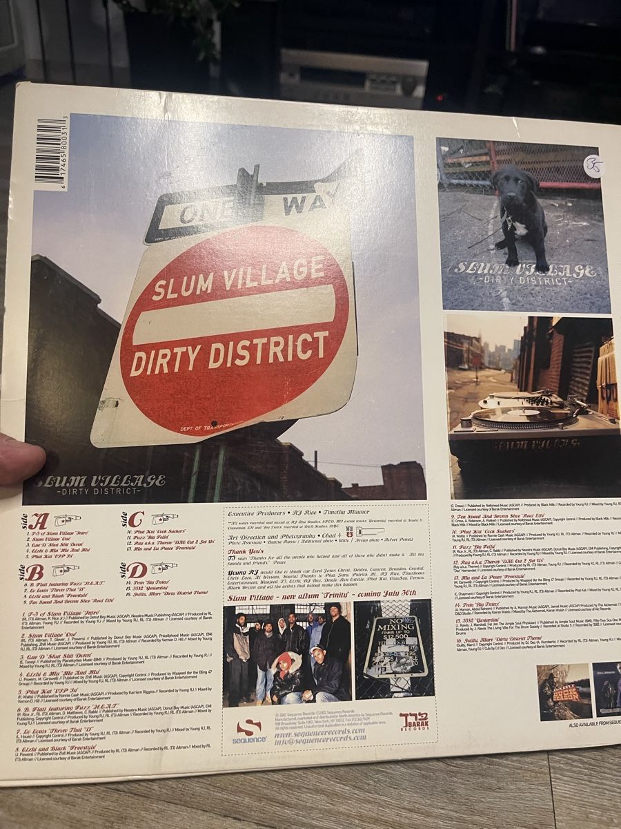 Dischi in vinile: Slum Village / Dirty District – Usato da Dagmersellen venduto da stonefinger 1