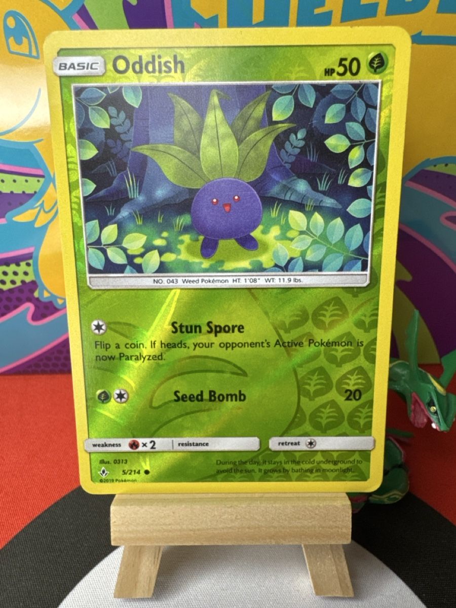 Pokémon Carte collezionabili: POKÉMON / Oddish / Unbroken Bonds / Reverse 🇺🇸 – Usato da Herzogenbuchsee venduto da TCG-High-Quality