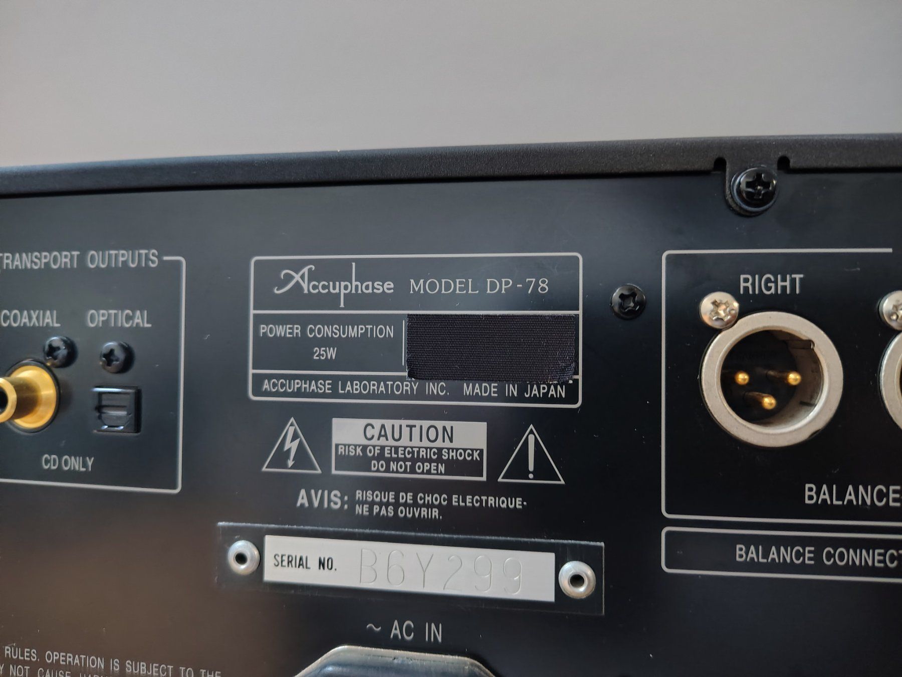 Accuphase Sistemi audio & multimediali: Accuphase DP 78 – Usato da Basel venduto da Threemice 9
