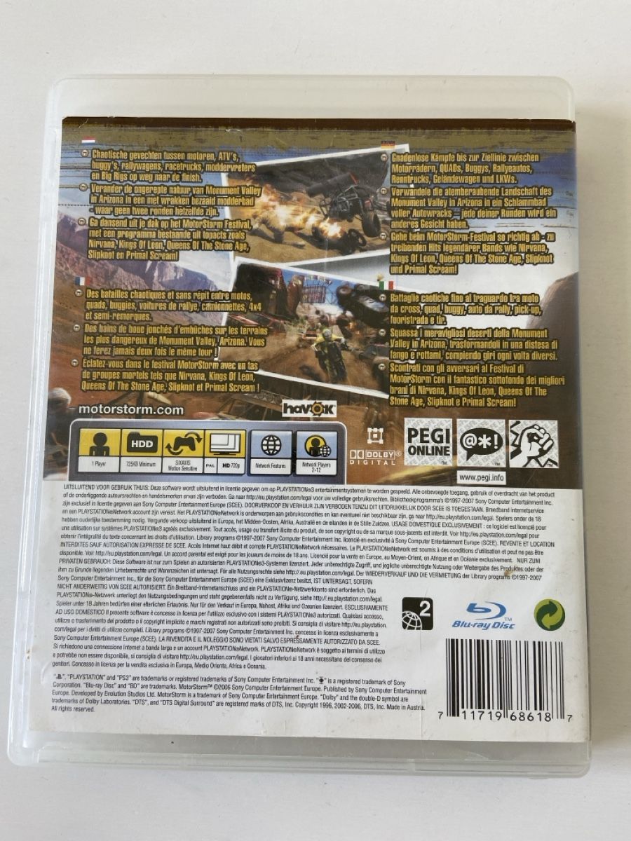 Sony Giochi: Motorstorm PS3 - Adrenalin pur! – Usato da Gossau SG venduto da shnizzle 1