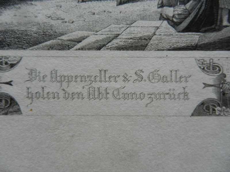 Stiche: Appenzeller und St.Galler Abt Cuno – Gebraucht aus Risch von Rischli15 2