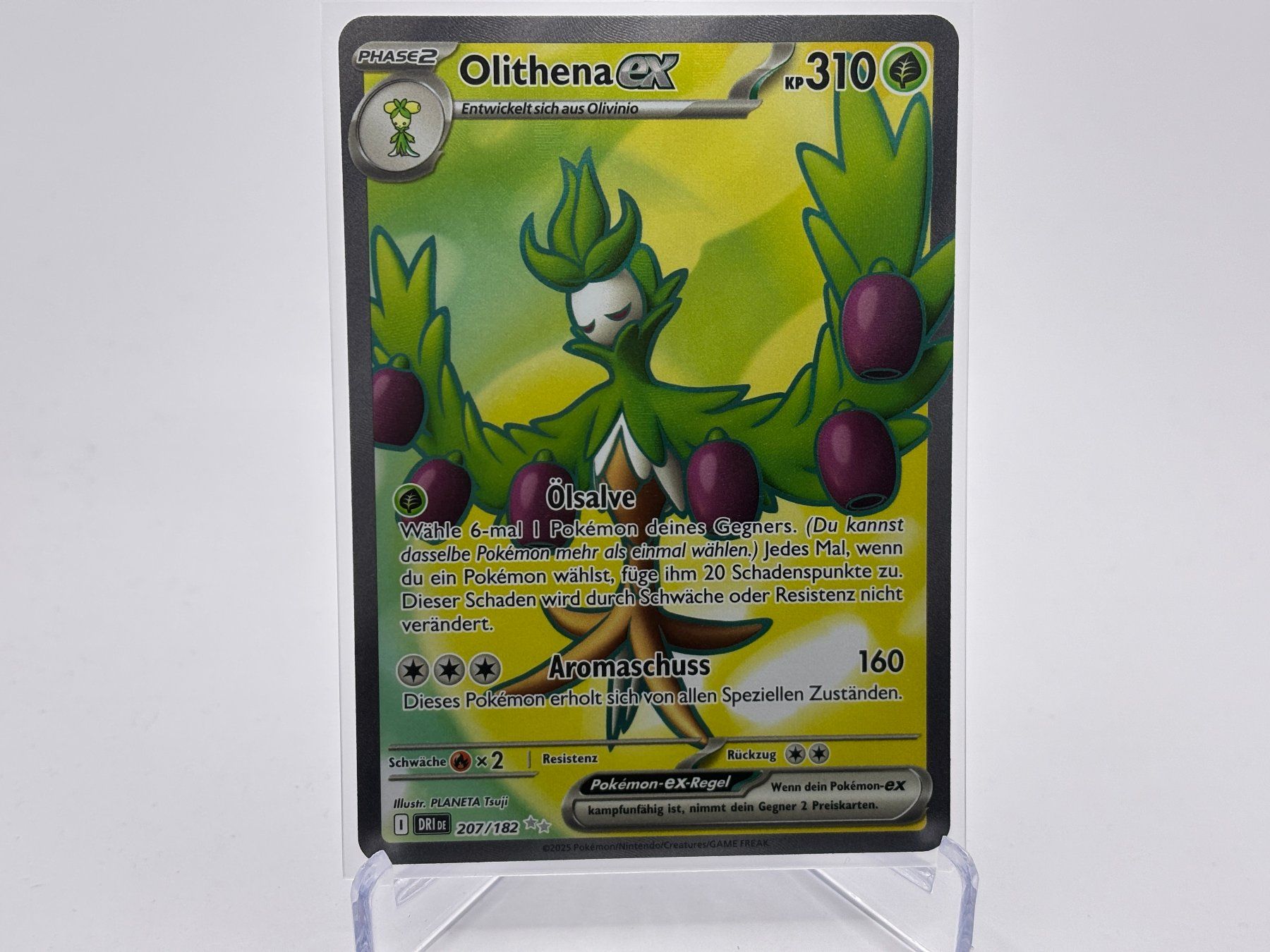Pokémon Carte collezionabili: Ewige Rivalen - Olithena ex  (DRI 207) - DE – Nuovo (secondo la descrizione) da Allschwil venduto da Bullach