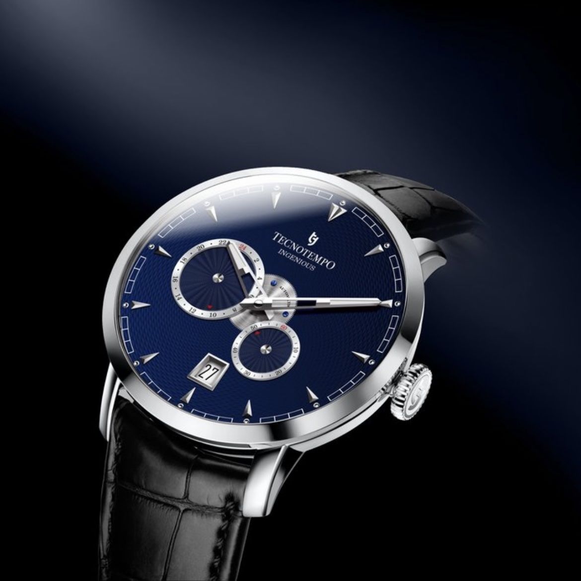 Uhren: Watch Tecnotempo - "Ingenious" - Blue Dial - Limited Edition – Neu und originalverpackt aus Winterthur von ArteRoma 1