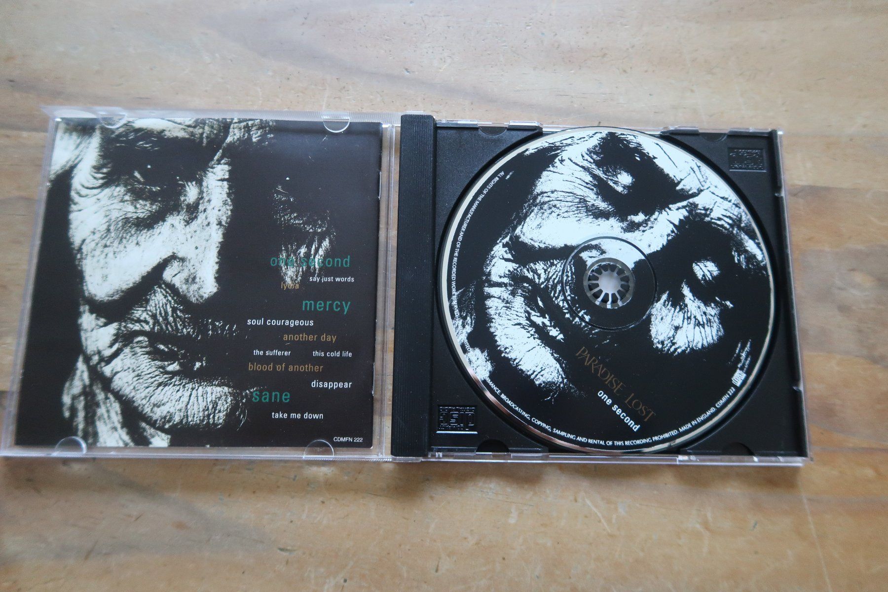 CD: PARADISE LOST - ONE SECOND - CD – Usato da Basel venduto da Patiscat 3