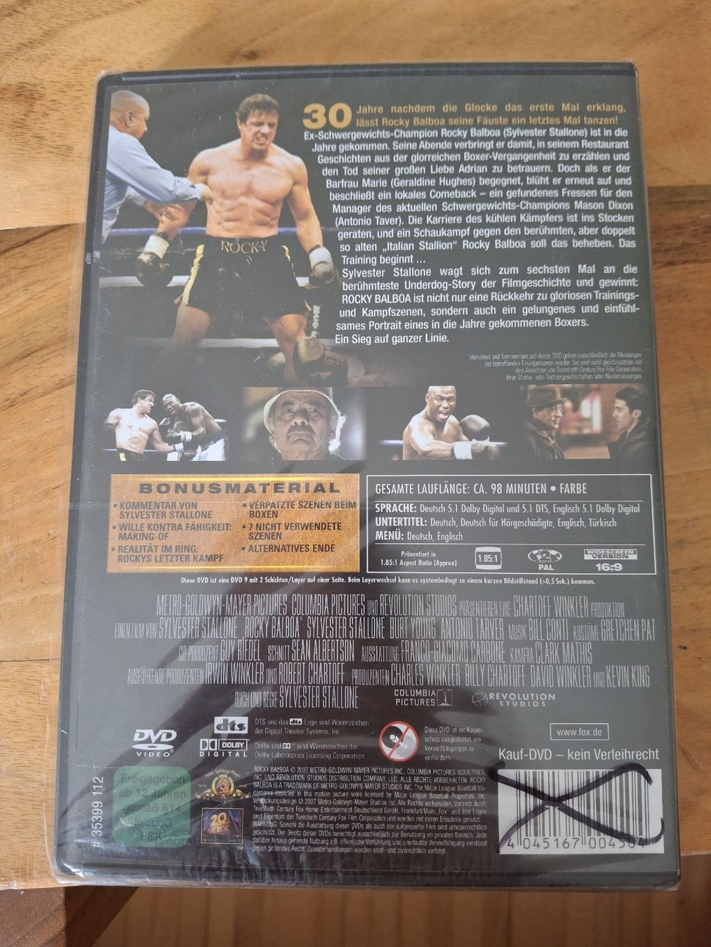 Tutti i DVDs: Rocky Balboa NEU OVP – Nuovo e nell'imballaggio originale da Alpnach Dorf venduto da dek_s78g 1