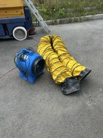 Baustellengebläse Aktobis WDH-AP11 mit Schlauch gebraucht