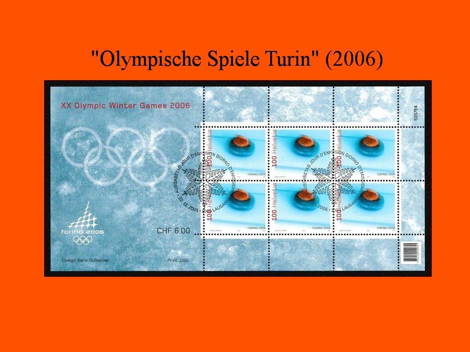 Tutti i francobolli: Bogen "Olympische Spiele Turin" (2006) – Nuovo (secondo la descrizione) da Dübendorf venduto da Jumbo1990